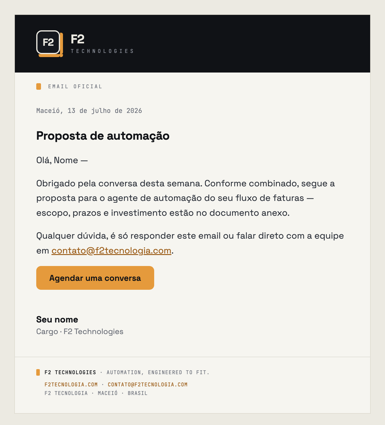 F2 Technologies official email